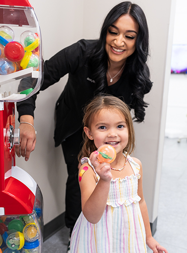 Skye Canyon Go Kids Dental prize box at checkout