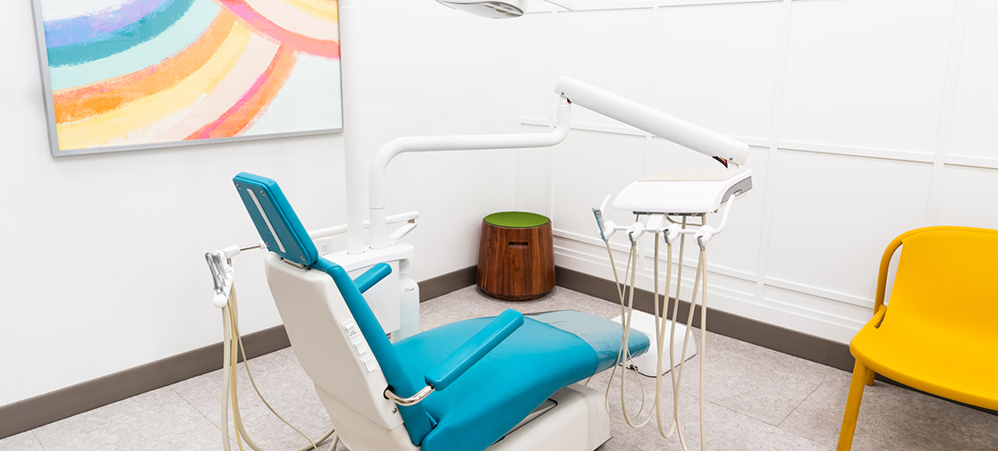 Go Kids dental exam room